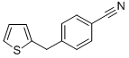 4-(THIEN-2-YLMETHYL)BENZONITRILE Struktur