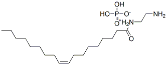 (2-aminoethyl)oleoylammonium dihydrogen phosphate Struktur