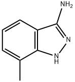 3-AMINO-7-METHYL (1H)INDAZOLE Struktur