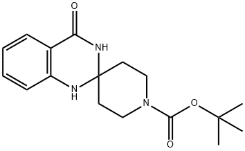 1-Boc-4'-oxo-3',4'-dihydro-1'H-spiro[piperidine-4,2'-quinazoline] Struktur