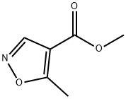 4-Isoxazolecarboxylicacid,5-methyl-,methylester(6CI,9CI) Struktur