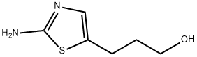 3-(2-AMinothiazol-5-yl)propan-1-ol Struktur