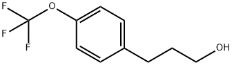 3-(4-(trifluoromethoxy)phenyl)propan-1-ol Struktur