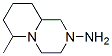 2H-Pyrido[1,2-a]pyrazin-2-amine,octahydro-6-methyl-(9CI) Struktur