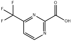 4-(TRIFLUOROMETHYL)PYRIMIDINE-2-CARBOXYLIC ACID Struktur