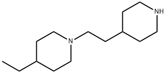 4-ethyl-1-(2-piperidin-4-ylethyl)piperidine(SALTDATA: FREE) Struktur