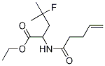 ethyl 4-fluoro-4-Methyl-2-pent-4-enaMidopentanoate Struktur