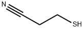 3-mercaptopropiononitrile Struktur