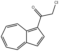 Ethanone, 1-(1-azulenyl)-2-chloro- (9CI) Struktur