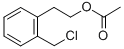 2-(CHLOROMETHYL)PHENETHYL ACETATE Struktur