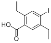 2,5-DIETHYL-4-IODO-BENZOIC ACID Struktur