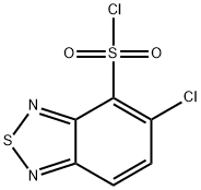 5-chloro-2,1,3-benzothiadiazole-4-sulfonyl chloride(SALTDATA: FREE) Struktur