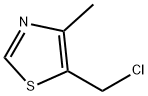 5-chloromethyl-4-Methyl-1,3-thiazole Struktur