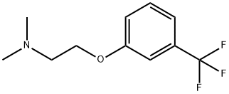 N,N-Dimethyl-2-(3-(trifluoromethyl)phenoxy)ethanamine Struktur