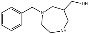 (1-benzyl-1,4-diazepan-6-yl)methanol Struktur