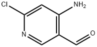 4-amino-6-chloronicotinaldehyde Struktur