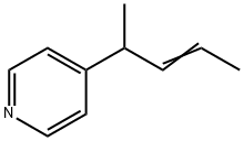 Pyridine, 4-(1-methyl-2-butenyl)- (9CI) Struktur