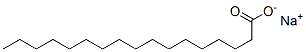 sodium heptadecanoate  Struktur