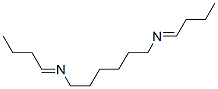 N,N'-dibutylidenehexane-1,6-diamine Struktur