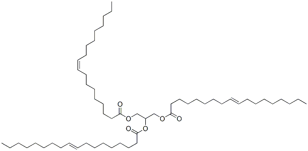 9-Octadecenoic acid (Z)-, 1,2,3-propanetriyl ester, oxidized, sulfated, sulfonated Struktur