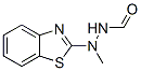 Hydrazinecarboxaldehyde, 2-(2-benzothiazolyl)-2-methyl- (9CI) Struktur