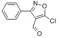 5-CHLORO-3-PHENYL-4-ISOXAZOLECARBOXALDEHYDE Struktur