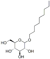 nonyl D-glucoside  Struktur