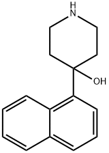 4-HYDROXY-4-(1-NAPHTHYL)PIPERIDINE Struktur