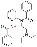 N-[2-(Diethylamino)ethyl][N,N'-(o-phenylene)bisbenzamide] Struktur