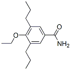 3,5-Dipropyl-4-ethoxybenzamide Struktur