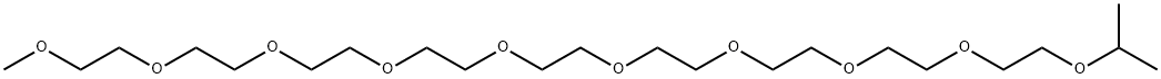 30-methyl-2,5,8,11,14,17,20,23,26,29-decaoxahentriacontane Struktur