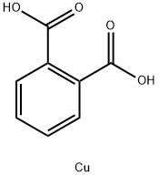 copper phthalate  Struktur