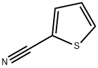 2-Thiophenecarbonitrile Struktur