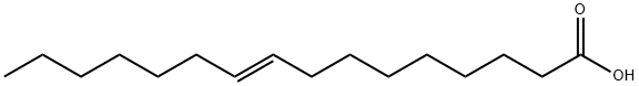 (9E)-9-十六烯酸 結(jié)構(gòu)式