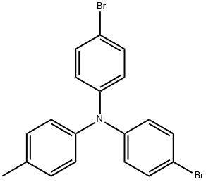 4-BroMo-N-(4-broMophenyl)-N-(p-tolyl)aniline Struktur