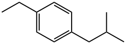 1-ETHYL-4-(2-METHYLPROPYL)BENZENE Struktur