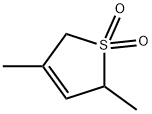 2,4-Dimethyl-2,5-dihydrothiophene 1,1-dioxide Struktur