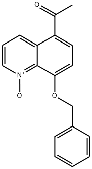 5-Acetyl-8-(phenylMethoxy)-2-quinoline N-Oxide Struktur