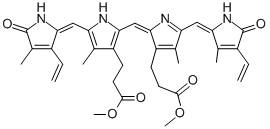 BILIVERDIN DIMETHYL ESTER Struktur