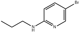 5-BROMO-2-PROPYLAMINOPYRIDINE Struktur