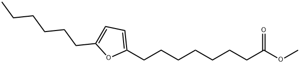 METHYL 8-(5-HEXYL-2-FURYL)-OCTANOATE Struktur