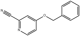 4-Benzyloxy-2-cyanopyridine Struktur