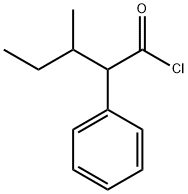 3-methyl-2-phenylpentanoyl chloride Struktur