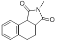 1,2-NAPHTHALENEDICARBOXIMIDE, 1,2,3,4-TETRAHYDRO-N-METHYL- Struktur