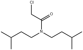 2-Chloro-N,N-bis-(3-methyl-butyl)-acetamide Struktur