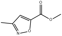 methyl 3-methylisoxazole-5-carboxylate Struktur