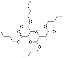 2,2'-Thiodisuccinic acid tetrabutyl ester Struktur