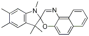 Spiro[2H-indole-2,3'-[3H]naphth[2,1-b][1,4]oxazine], 1,3-dihydro-1,3,3,5,6-pentaMethyl- Struktur