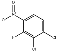 1,2-dichloro-3-fluoro-4-nitrobenzene Struktur