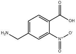 4-CARBOXY-3-NITROBENZYLAMINE Struktur